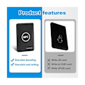 Miniatyrbilde 5 av 5: Gode påsketilbud! RFID NFC Kopimaskin Duplikator 13.56KHz Nøkkelbrikke NFC Smartkortleser Skriver 13.56MHz Kryptert Program [DB] As Shown