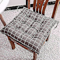 Miniatyrbilde 3 av 4: Sommer Hot Sale Sett med 6 Stolputer 40x40, Dekorative Puter Stolpute Hageputer 12 Sting i et Annerledes Mønster, Polyester (A)-Xin