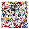 Pikkukuva 1 / 3: Kesän kuuma alennus 50/100 Classic Gundam Robot Warrior -pelitarrat RX-78-2 Gundam Wing Graffiti 50pcs Gundam A