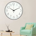 Miniatyrbilde 3 av 3: Sommer Hot Sale Atclv 8 Tommers Stille C Tikking Lettlest Rund C For Hjem {db} Black