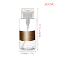 Pikkukuva 1 / 8: Kesän kuuma alennus 150/200/300 ml kynsitaidepumppupullo Tom-pullonpoistoaine Mak 200ML