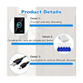 Miniatyrbilde 4 av 5: Gode påsketilbud! RFID NFC Kopimaskin Duplikator 13.56KHz Nøkkelbrikke NFC Smartkortleser Skriver 13.56MHz Kryptert Program [DB] As Shown