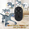 Miniatyrbild 3 av 4: Sommarrea Fjärrstyrd Dinosaurie Dinosaurieleksak Radiostyrd Robot Dinosaurie med Kontroll Present till Barn Pojkar 3 4 5 6+ År
