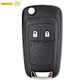 Pikkukuva 1 / 3: Kesän kuuma alennus 2-painikkeinen auton avaimen korvaava flippiavainkuori Opel Adam Astra J Insignia Mokka Zafira C Corsa Cascada Meriva Karl