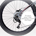 Miniatyrbild 2 av 6: Sommarrea Cykel Bakväxel Skydd 4st Stål Järn Cykelväxel Skyddsställ