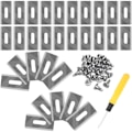 Miniatyrbild 1 av 5: Sommarrea Gräsklipparblad, Knivar, Kompatibla med Husqvarna Automower McCulloch Flymo Robotgräsklippare, 30-pack - Perfekt