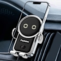 Miniatyrbilde 5 av 5: Trådløs billader, 15 W, hurtiglading, Kharly bil mobiltelefonholder, smart sensor, automatisk klemming, astronaut mobiltelefonholder,