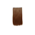 Pikkukuva 2 / 2: Kesän kuuma ale Klipsipidennys - Kiharat & Suorat hiukset - 70 cm Vaaleanruskea LightBrown one size