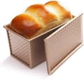 Rostbröd Bakform Bakverk Tårta Bröd Bakform med Lock 450g Pullman Non-Stick Beläggning Bröd Bakform