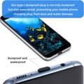 Miniatyrbillede 6 af 8: USB-C Stikpropper - Type-C Stikpropper - Sæt med 20 USB-C Stofkapjes -