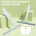 Miniatyrbillede 3 af 9: Multifunktionel glasaftørre med dyse 2-i-1 sømløs vinduesskraber Husholdningsglasvinduessprayrengøringsskraber Mint Green