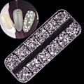 Miniatyrbilde 3 av 5: 2000 Rhinestone Negledekorasjoner Krystall - Ulike Størrelser i Eske