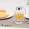 Miniatyrbillede 4 af 6: 200 ml honningdispenser med stående honningbeholder, sirup og
