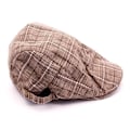 Miniatyrbillede 3 af 3: Flat cap ternet - Flere farvevalg brown