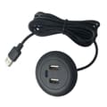 Miniatyrbilde 7 av 8: Innebygd Desktop USB TYPE-C Lader Møbelkontakt Lading White