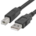 3m USB-kaapeli tulostimelle - USB 2.0 A - B black