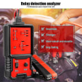 Miniatyrbild 4 av 5: Bilrelätestare 12V Elektronisk Bilrelätestare Universal för Automatisk Batterikontroll Generatoranalysator Diagnostikverktyg