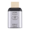 Miniatyrbillede 2 af 5: Type A 4K 60Hz USB 3.1 Type C Hun til HDMI Han Adapter Konverter til MacBook Chromebook Pixel