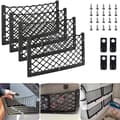 Förvaringsnät för bilcamping, 4-pack, Elastiska Förvaringsnät med