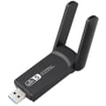 Trådlöst USB-nätverkskort AC1200 - WiFi-adapter med antenner