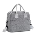Miniatyrbillede 1 af 10: Lunchtaske Student Termisk Madkasse GRÅ grey