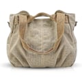 Miniatyrbillede 1 af 5: Dame Canvas Håndtaske Crossbody Taske Dame Skuldertaske