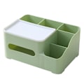 Miniatyrbillede 1 af 5: Rektangulær Servietboks Cover Holder med opbevaring, House Tissue Style 5