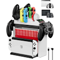 Pikkukuva 3 / 6: Monitoiminen lataustelakka Nintendo Switch/OLED -konsoleille