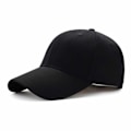 Miniatyrbillede 1 af 5: Sort Kasket Sport Strapback Velcrospænde