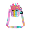 Pikkukuva 7 / 11: Pop Sensory Toys Sateenkaari Laukku Fidget Lelu Laukku Barn Push Its K D Type B