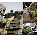 Miniatyrbillede 4 af 11: Taktiske Handsker - Large - med Touch - Militærhansker L