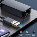 Pikkukuva 3 / 6: USB-A - RJ45 Verkkosovitin Harmaa