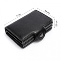 Miniatyrbillede 4 af 6: POP UP Pung med RFID-NFC Block Kortholder - 12 Kort