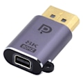 Miniatyrbild 1 av 6: Mini DisplayPort DP till DisplayPort Adapter 8K 60Hz Blå