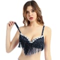 Miniatyrbillede 3 af 10: Mavedans BH Performance Top SORT Black