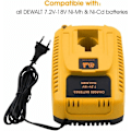 Miniatyrbillede 5 af 5: DC9310 Reserve-lader til Dewalt Ni-Cd & Ni-Mh batteri 7.2V-