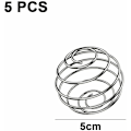 Miniatyrbilde 2 av 5: 5 stk 304 rustfritt stål shakerball, vispeball, milkshake proteinball flaske kopp mikser shaker flaske