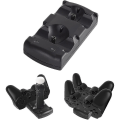 Miniatyrbilde 5 av 5: Playstation 3 Kontroller Ladestasjon Dokkingstasjon 2 i 1 med LED-lysindikator Kompatibel for Playstation Ps3/move Kontroller