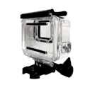 Miniatyrbillede 3 af 3: FitStill vandtæt etui til GoPro HERO 7 hvid og sølv