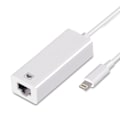 Pikkukuva 1 / 5: Ethernet RJ45 -sovitin Lightning-liitännällä iPhone ja iPad 100:lle