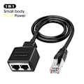Miniatyrbilde 1 av 6: Nettverkskabel Ethernet Splitter Kabel Nettverksadapter
