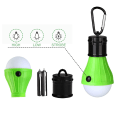 Miniatyrbild 4 av 5: 4 st LED Campinglampa Tältljus, Bärbara Hängande Batteridrivna Tältljus för Orkan Nöd Utomhus