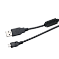 Miniatyrbillede 5 af 5: Micro USB-ladekabel til dataoverførsel til Sony PS4 Slim-spilcontroller