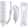 Miniatyrbillede 1 af 4: 2 i 1 integreret Wiimote Motion Plus-controller og Nunchuk