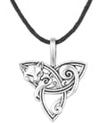 Halsband Keltisk Symbol Räv/Katt Wicca Pagan Mytologi Amulett