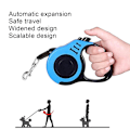 Miniatyrbild 5 av 5: Hundkoppel Husdjurskoppel Indragbart Träningskoppel Långt Max 30 kg Utdragbart 5M Blue