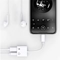 Pikkukuva 8 / 8: Lightning Aux -sovitin 2-in-1 3,5 mm iPhone-kuulokkeille Kuulokeliitäntä Äänilatausyhteensopiva iPhone 13 Pro Max 12 11 XS XR X 7 7P 8 8P Lataus Retoo