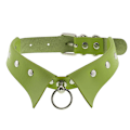 Miniatyrbillede 1 af 8: Læder Choker Punk Krave Dame Nitter Besatte Chokers A3