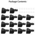 Miniatyrbillede 3 af 6: 14 stk. Golfbag Clip On Putter Klemme Holder Putting Organizer