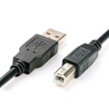 Pikkukuva 3 / 6: USB 2.0 -kaapeli, tyyppi A uros - tyyppi B uros, 1,5 m, tulostinkaapeli, musta